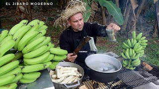 HACIENDO PASTELES DE MASA COMO LOS HACIA MI ABUELA SOLO GUINEO AUTENTICOS PASTELES DE PUERTO RICO [upl. by Yelsgnik]