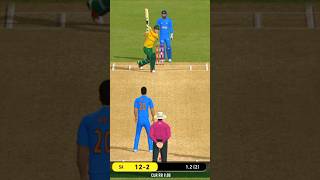 Axar patel best Bowling 😱 Real cricket swipe shorts [upl. by Sanborn713]