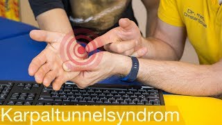 Karpaltunnelsyndrom 💻 Test  Behandlung  Alternativen zur Operation [upl. by Cynara]