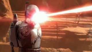 Jango Fetts Death Original vs Extended Deleted Scene Comparison [upl. by Aivatnuhs]