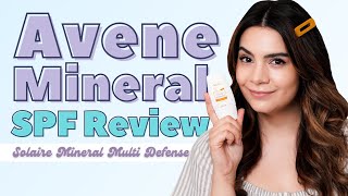 Avene Mineral Sunscreen Review [upl. by Danice]