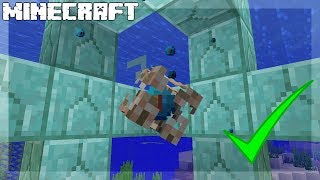 MINECRAFT  How to Activate a Conduit 1152 [upl. by Gunnar]