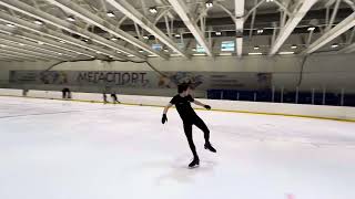 3 Axel FIGURE SKATING 🤪 [upl. by Ledoux280]