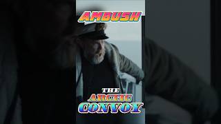 Viral Plane Attack Scene Ambush  The Arctic Convoy 2023Konvoi movie film shorts filmchops [upl. by Ahsiei]