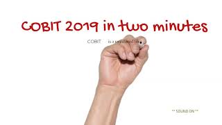 COBIT 2019 explained in two minutes  Ben Kalland [upl. by Maitund]