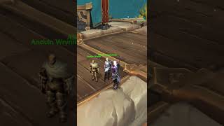 Stay a While and Listen Alleria amp Anduin Pt 2 worldofwarcraft warwithin anduin [upl. by Anaira346]