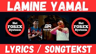 Ashafar  LAMINE YAMAL Mocro Funk Lyrics  Songtekst [upl. by Ginelle269]