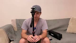 SmallRig 71quot Camera Tripod Foldable Aluminum Tripod amp Monopod Payload 33lb Review [upl. by Mulac]