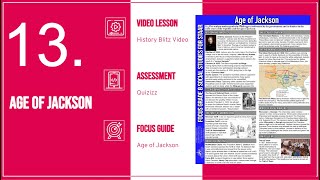 13 Age of Jackson STAAR Jacksonian Democracy Spoils System Nullification Crisis trail of tears [upl. by Aruam]