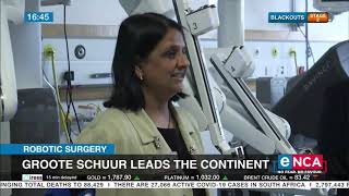 Robotic Surgery  Groote Schuur Hospital leads the continent [upl. by Akkina]