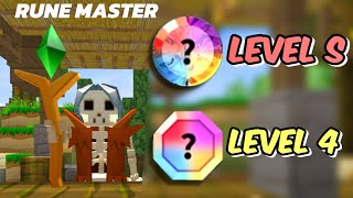 New quotLevel S and Level 4quot Runes in Bedwars [upl. by Orferd]