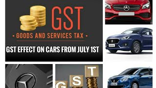 GST Effect On Cars Small Cars to be expensive amp luxury cars to get cheaper [upl. by Desma]