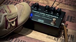 MXR MC402 Boost Overdrive [upl. by Ameerak446]