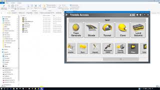 IMPORTA ECEF  Trimble Business Center  Trimble Access [upl. by Eceinej]