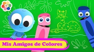 Aprende Los Camiones con Colores  Colores para Niños  Goo Goo y Pandilla de Colores  BabyFirst [upl. by Rekyr]