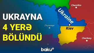 Ukrayna hansı ölkələr arasında bölündü  Medvedev Ukraynanın yeni xəritəsini təqdim etdi [upl. by Schilit7]