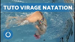 Comment faire un VIRAGE en NATATION  🌊 Apprendre le virage en natation [upl. by Crandall86]