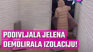 PODIVLJALA JELENA DEMOLIRALA IZOLACIJU IVANU UNIŠTENE SVE STVARI Nezapamćeni HAOS [upl. by Froh]