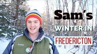 Winter in Canada Vlog  Visiting Family in Fredericton [upl. by Eninnej]