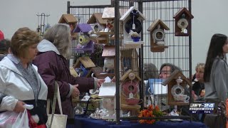 Local craft artists show off their unique creations at annual fall craft show [upl. by Irafat]