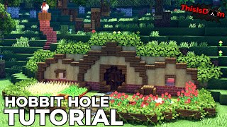 Minecraft How to Build Hobbit Hole [upl. by Bigelow]