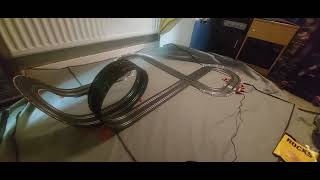 carrera go f1 slot cars 1st few laps [upl. by Eirlav]