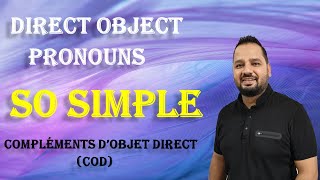 French Direct Object PronounsDOP  Compléments d’objet direct COD Direct objects [upl. by Gnanmos]