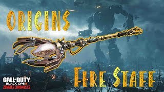 BLACK OPS 3 ORIGINS  FIRE STAFF ULTIMATE GUIDE  PERSIAN COMMENTARY [upl. by Meeharb991]