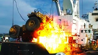 💥 Heavy Machinery FAILS and ACCIDENTS Caught on Tape [upl. by Vyse315]