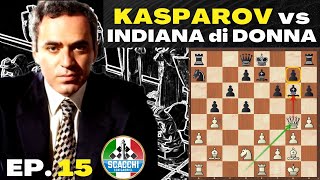 Un Attacco Straordinario Kasparov vs Andersson [upl. by Zemaj]