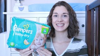 Pampers Baby Dry Diapers  Review [upl. by Nairad]