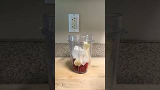 strawberry smoothie strawberry smoothie delicious easy fyp goviral shorts [upl. by Airotahs611]