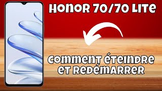 Comment éteindre et redémarrer le Honor 70  70 Lite [upl. by Alicia786]