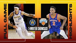 Westchester Knicks vs Santa Cruz Warriors  Game Highlights [upl. by Ybot]