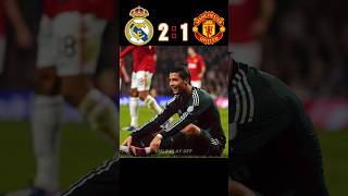 Real Madrid🆚️ Manchester United21Imaginary match highlightsshorts football youtube ronaldo [upl. by Wendalyn257]