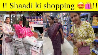 Aaj hum logo ne bhut saari shopping 🛍️ ka li 😍 Fst time brand promotion😍shaadishopping dailyvlog [upl. by Ajna]