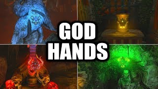 ALL 20 DORMANT HAND LOCATIONS ON ANCIENT EVIL HOW TO GET ALL 4 GOD HANDS BO4 Zombies DLC 2 [upl. by Candi421]