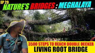 Double decker living root bridge of Meghalaya  EP 29 [upl. by Shani]