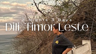 48 JAM DI TIMOR LESTE SEAMAN APA YA  DILI VLOG [upl. by Teddie]