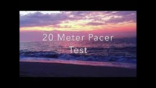 FitnessGram 20 Meter PACER Test OFFICIAL AUDIO Part 1 [upl. by Yesac502]