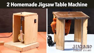 2 Homemade Jigsaw Table Machine [upl. by Yerocaj]