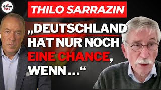 Thilo Sarrazin quotDeutschland hat nur noch eine Chance wenn … quot  Klartext [upl. by Yesiad113]