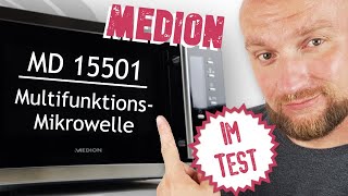 Medion MD 15501 Test ► 4 in 1 Multifunktionsmikrowelle ✅ Taugt die was  Wunschgetreu [upl. by Eikkin]