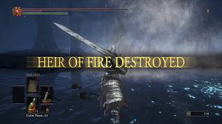 DARK SOULS™ III Darkeater Midir Lothric Knight Greatsword [upl. by Nelleoj743]