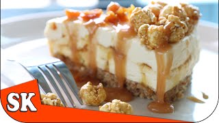 How to Make No Bake Salted Caramel CheeseCake [upl. by Attesoj945]