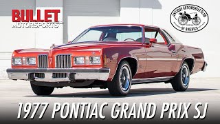 1977 Pontiac Grand Prix SJ  4K  REVIEW SERIES  quotAACA Award Winnerquot [upl. by Lati]