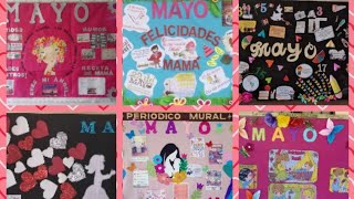 MAYO PERIODICO MURAL DEL MES DE MAYO MURAL MES DE MAYO EFEMERIDES MES DE MAYO [upl. by Aneeb]