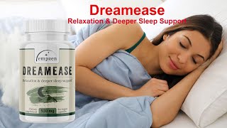 Dreamease Review SUPPORT DEEP SLEEP Try DREAMEASE Get Amazing Results  Relaxing Deep Sleep Now [upl. by Sonnie]