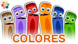 Aprende Los Colores  Colores Para Niños  Aprendizaje de Colores  Pandilla de Colores  BabyFirst [upl. by Yeltnerb958]