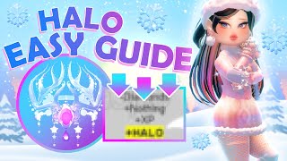 EASILY WIN The GLITTERFROST HALO With THIS GUIDE ❄️ Royale High Halo Answers [upl. by Meeka517]